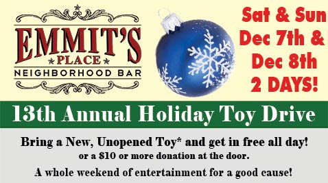 13th Annual Holiday Toy Drive - 2 DAYS!