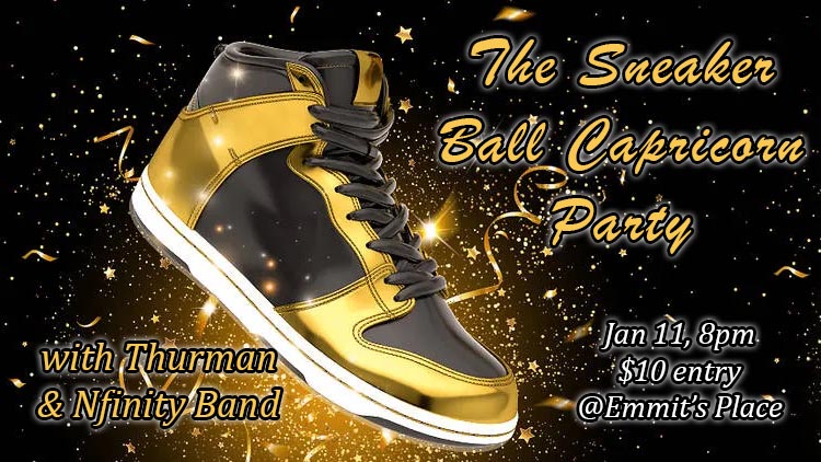 Nfinity Band host The Sneaker Ball Capricorn Party