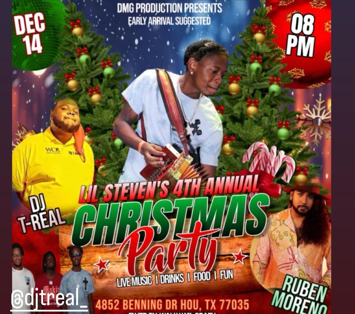 The Lil Steve 4th Annual Christmas Party & Show