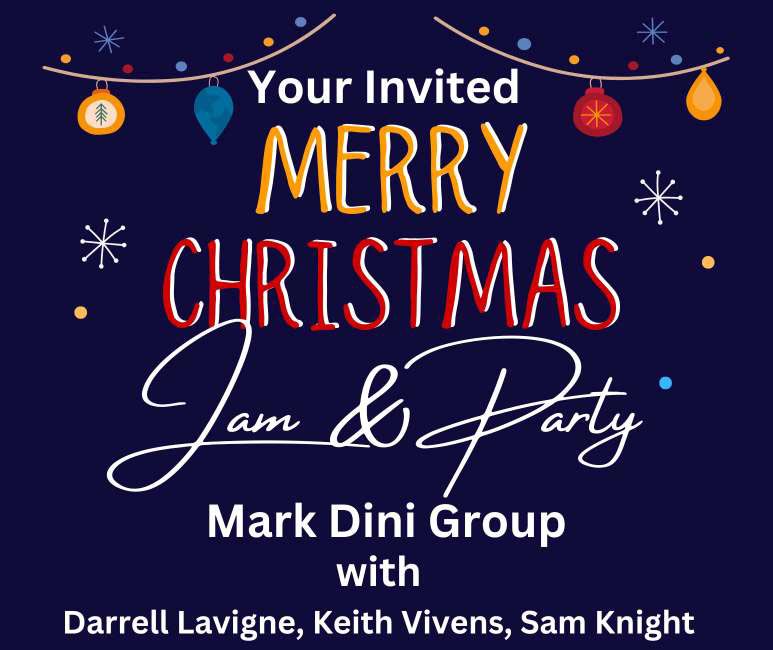 Mark Dini Christmas Jam and Party