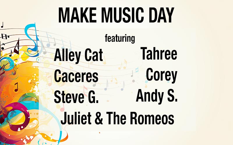 Special Event - Make Music Day flyer
