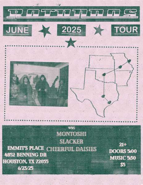 Rotundos with Montoshi, Slacker and Cheerful Daisies