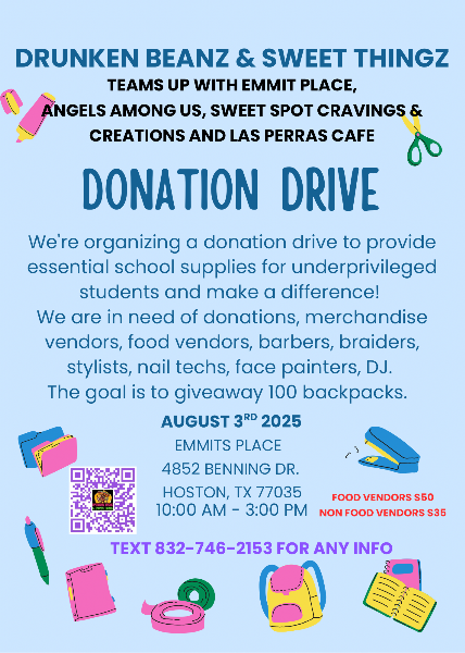 School Supply Donation Drive