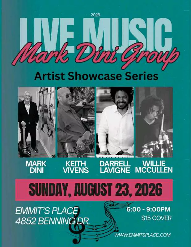 Contemporary Jazz Artist Showcase fea. The Mark Dini Group