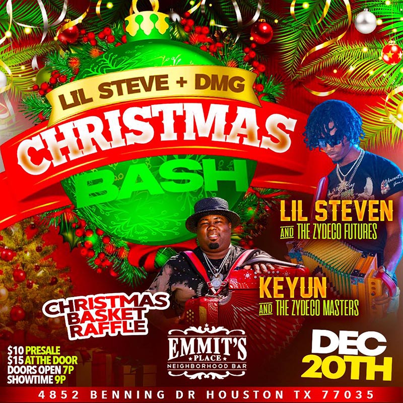 lil steven christmas 2025 show flyer