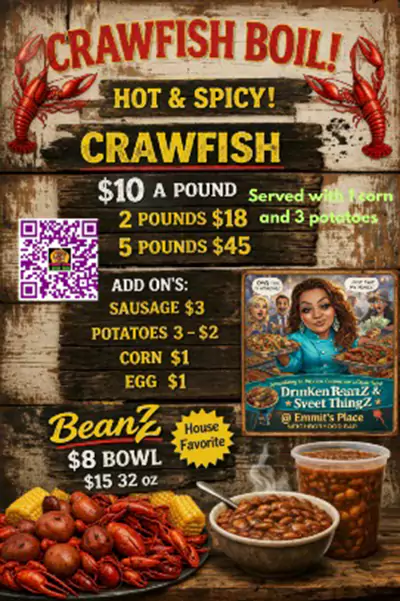 Crawfish Boil Flyer