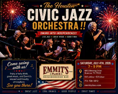 Houston Civic Jazz Orchestra - Swing Into Independence