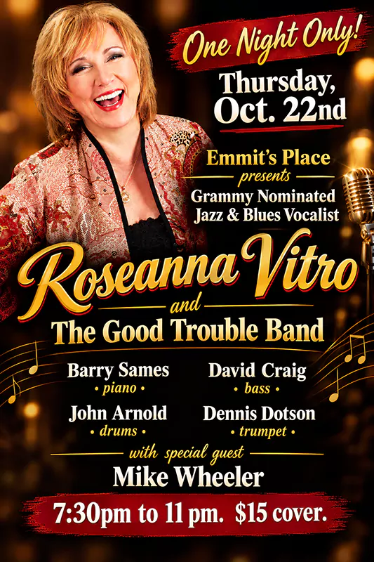 Roseanna Vitro and The Good Trouble Band